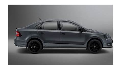 Skoda Rapid Matte Black BS6 Debuts With Finish At 2020 Auto Expo