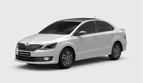 Skoda Rapid Monte Carlo White India SKODA RAPID MONTE CARLO WHITE Vjcars