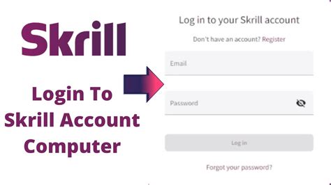 skrill account login problem