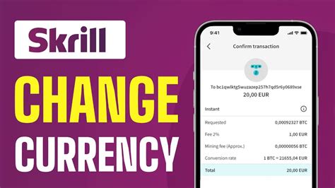 skrill convert currency