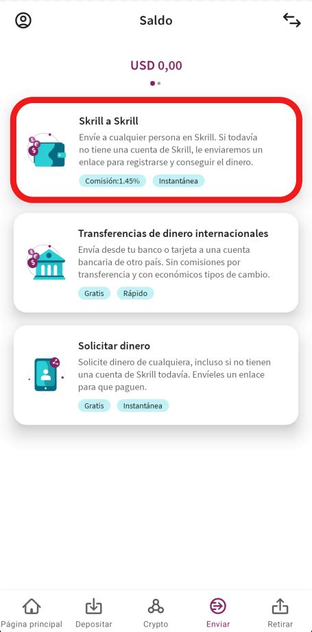 skrill saldo