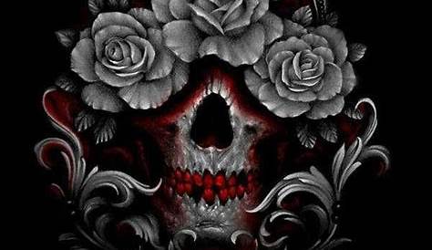 Desktop Skulls Roses 4k Wallpapers - Wallpaper Cave
