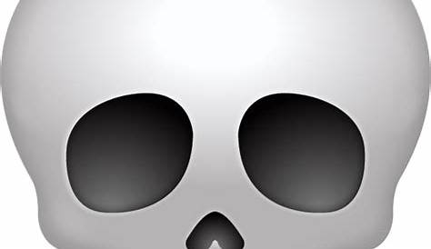 Download Emoticon Emoji Emijicaveira Caveira Pngtumblr Pngs - Skull