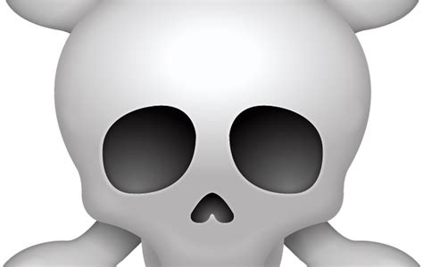 skull emoji png ios