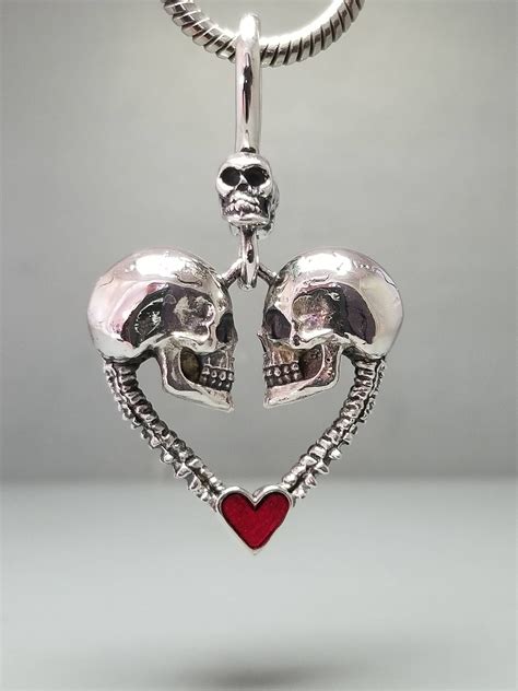 skull heart jewelry