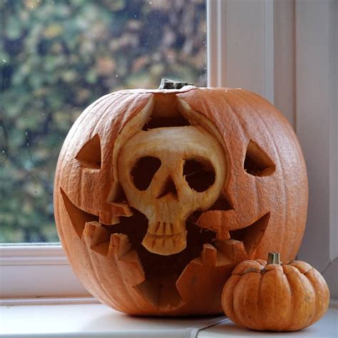 Skull Pumpkin