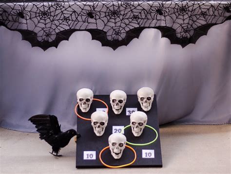 Skull Ring Toss Game Printable