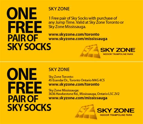 Get Sky Zone Coupon And Save Big On Your Next Visit