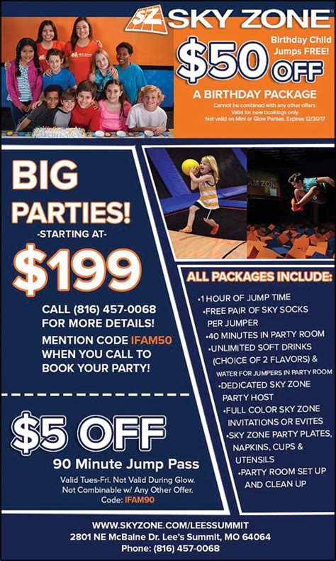 Get The Best Discounts With Sky Zone Coupon Code