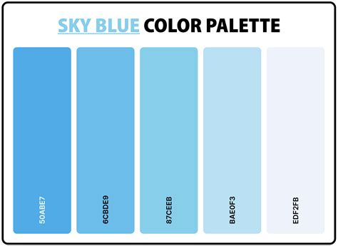 sky blue color hexadecimal code