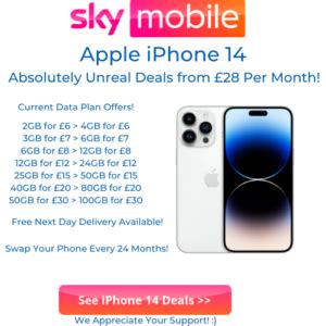 sky mobile deals iphone 12