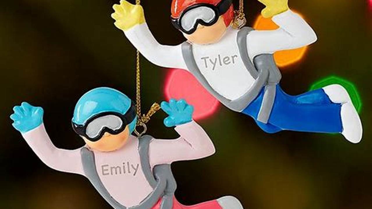 Unveiling the Skydiving Spirit: A Guide to Skydiving Christmas Ornaments