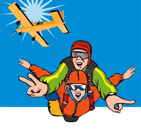 Skydiving Clipart