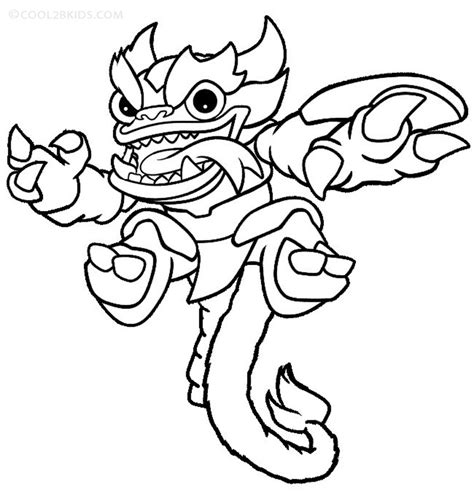 Skylander Ambush Coloring Pages