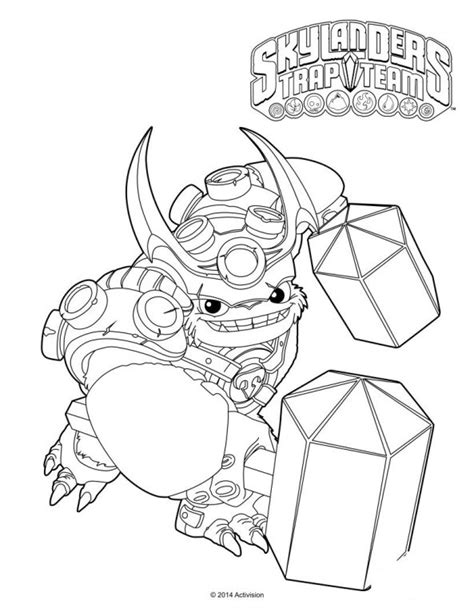 Skylanders Trap Team Printables Crafts
