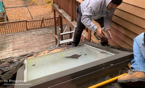 skylight removal and roof repair