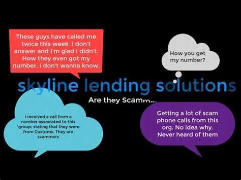 skyline lending solutions complaints
