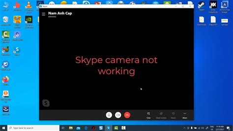skype camera not working on laptop
