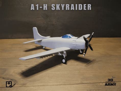 Skyraider Printable Stl File