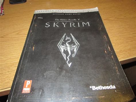 skyrim game guide book