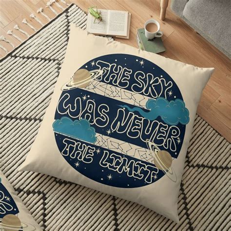 skys the limit floor pillow