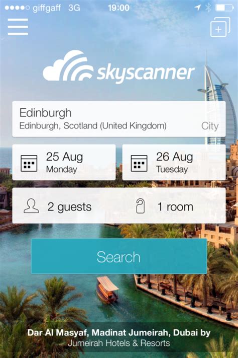 skyscanner hotels india