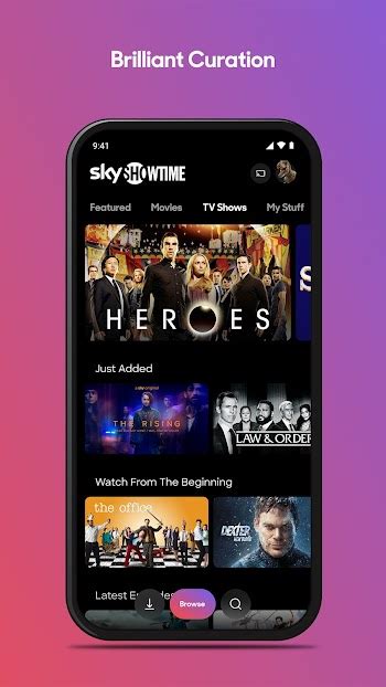 skyshowtime apk lg