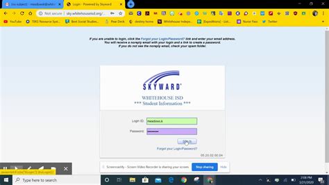 skyward hernando login