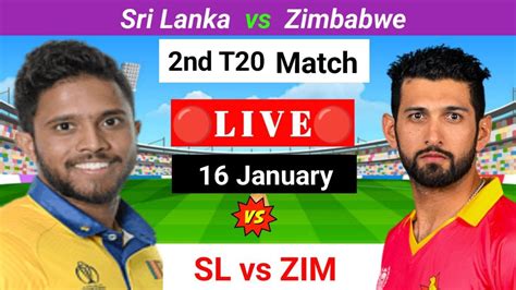 sl vs zim live youtube