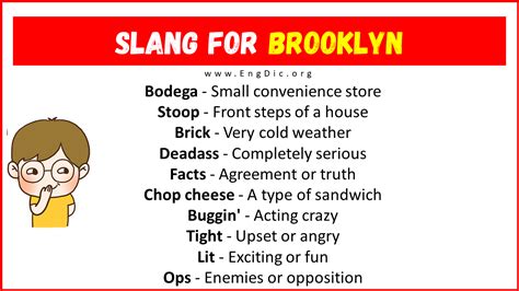 Slang For Brooklyn