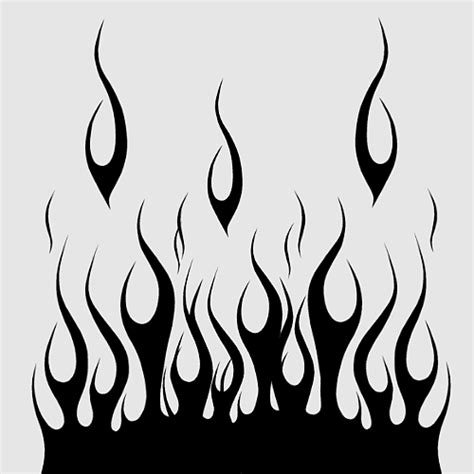slanted flame png black and yellow