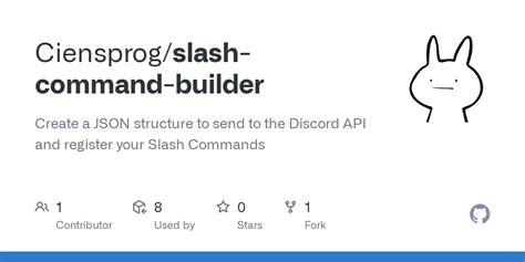 slash command builder api