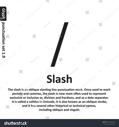 slash sign