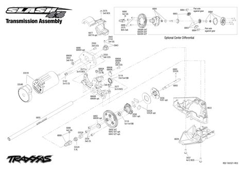 Slash Transmission Exploded View