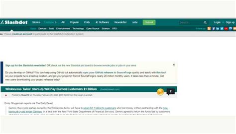 slashdot latest news