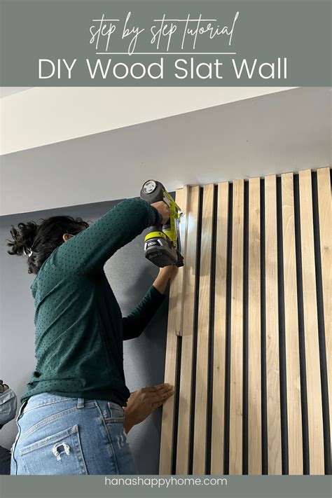 Slat Wall Installation