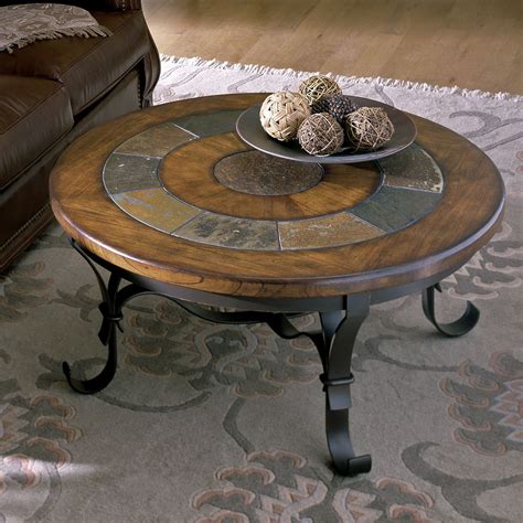 Danish Modern Slate Tile Top Coffee Table Loveseat Vintage Furniture