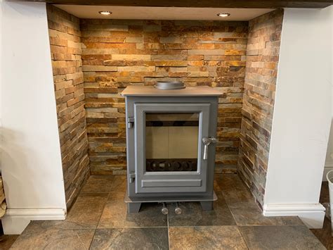 Slate Effect Tiles For Fireplace