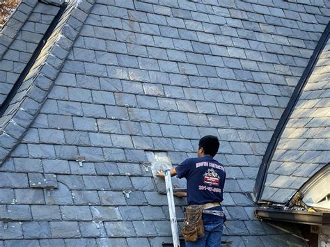 slate roof leak repair