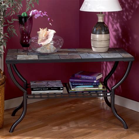 Slate Top Sofa Table