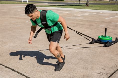Sled Pull On Concrete
