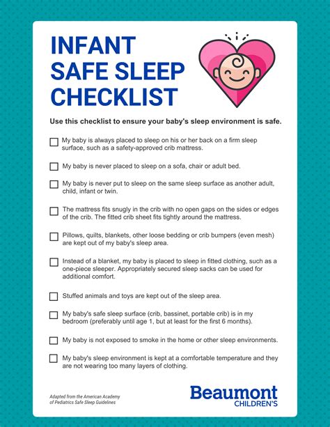 sleep and rest risk assessment childcare