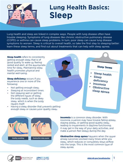 sleep apnea fact sheet