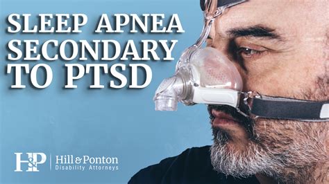 sleep apnea secondary to ptsd study