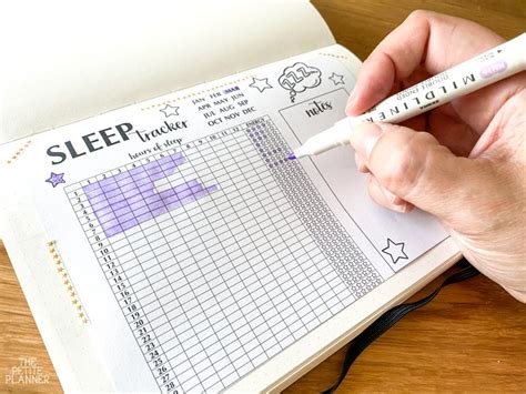 Sleep Log Printable Bullet Journal