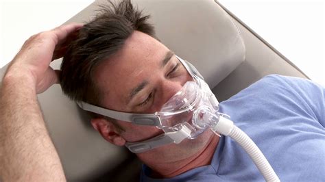 sleep mask with sleep apnea mask