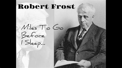 Sleep Robert Frost