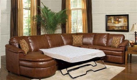 Famous Sleeper Sofa Leather Sectional Update Now