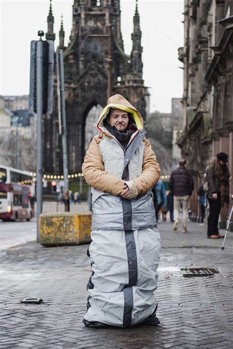 Sleeping Bag Jacket Homeless