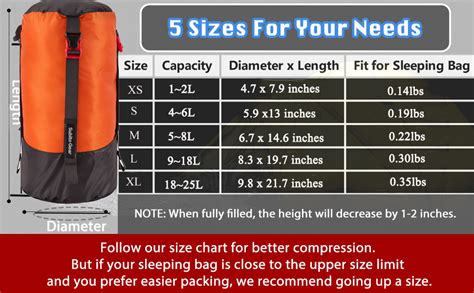 Sleeping Bag Stuff Sack Amazon